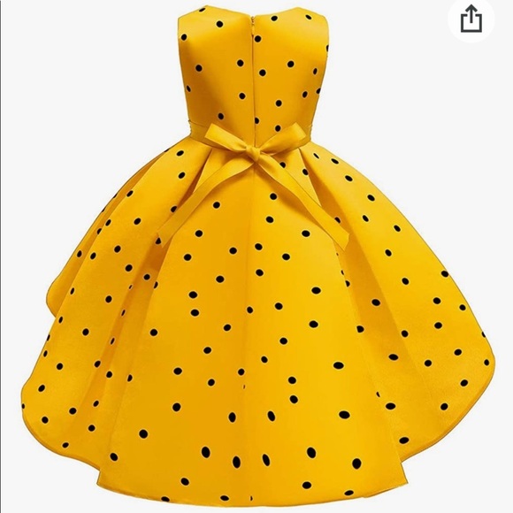 Little Story Girl Sleeveless Princess Pageant Gown Christmas Party Wedding Dress - Picture 3 of 6